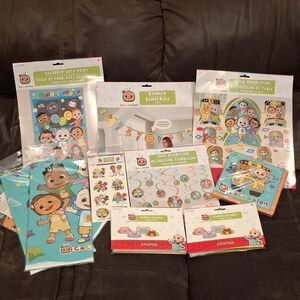 Cocomelon BIRTHDAY Party Supplies Decorations Lot